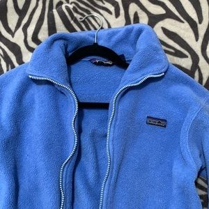 patagonia zip up collared